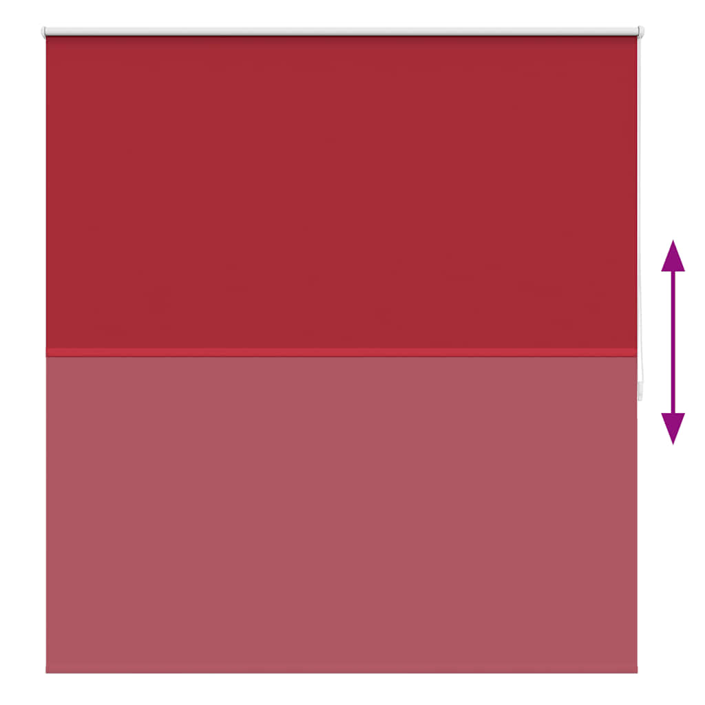 Roller Blind Blackout 160 x 175 cm Red